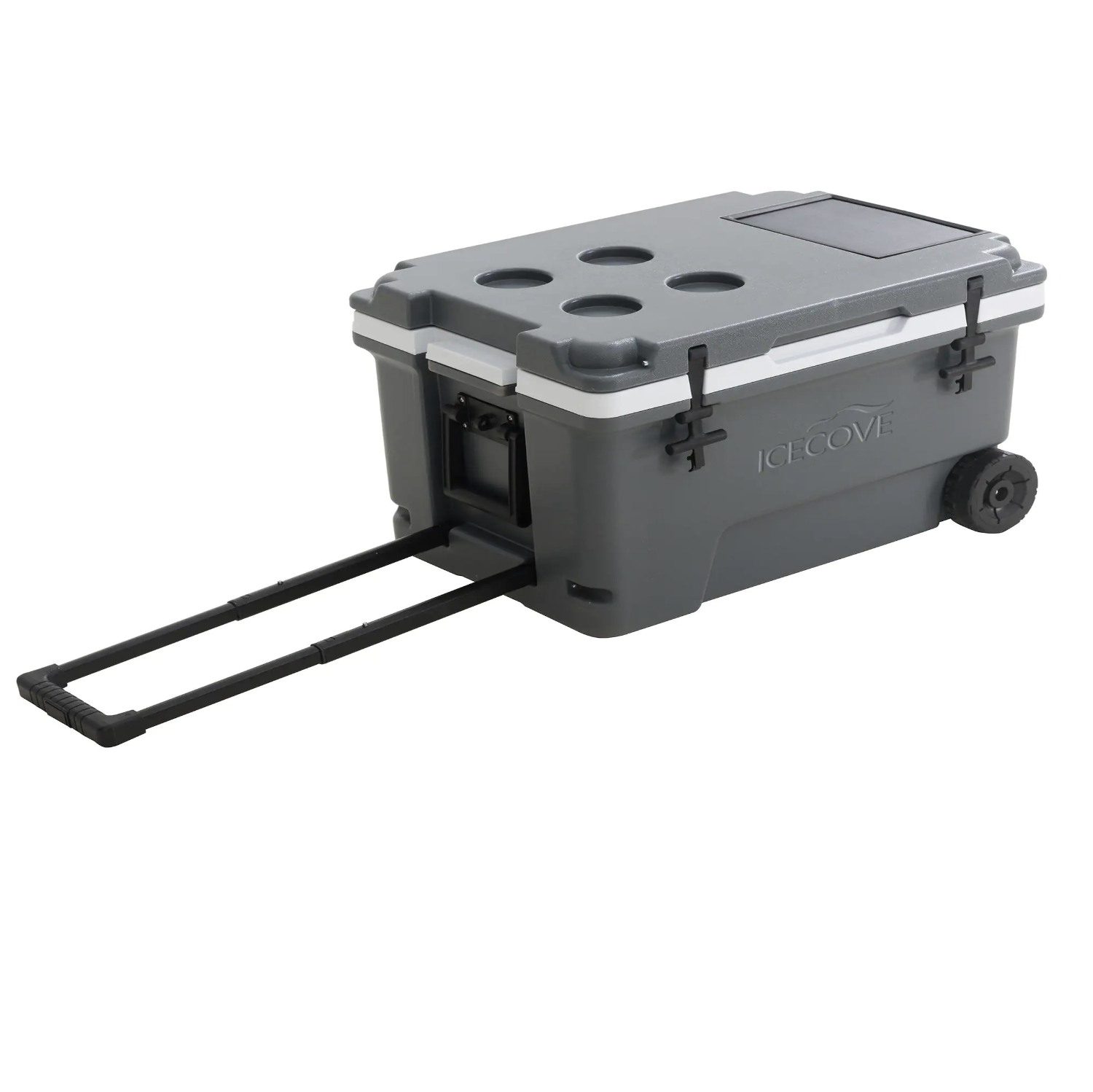 IceCove 60 Qt. Solar Cooler - Castlerock Grey