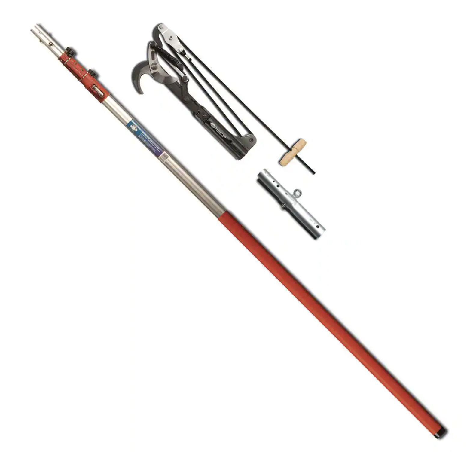 Barnel USA 6 ft. to 15 ft. Telescoping Pole Pruner with Heavy-Duty Bypass Pruning Head