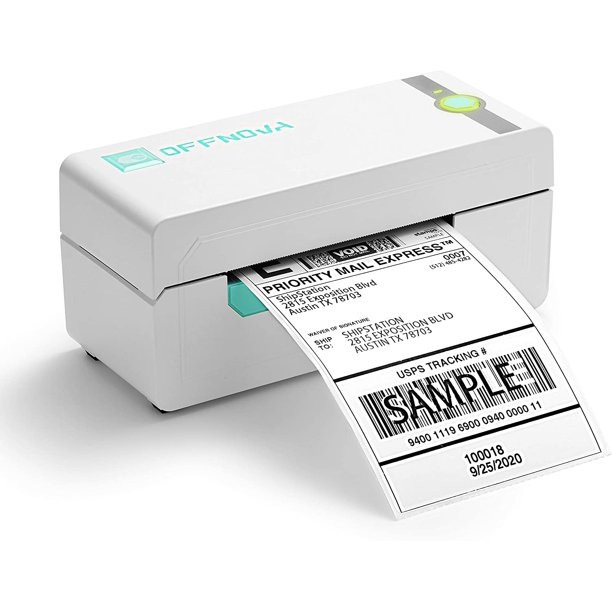 OFFNOVA IM Print Bluetooth Thermal Label Office Electronics. High-Speed 4″x6″ Shipping Label Printer