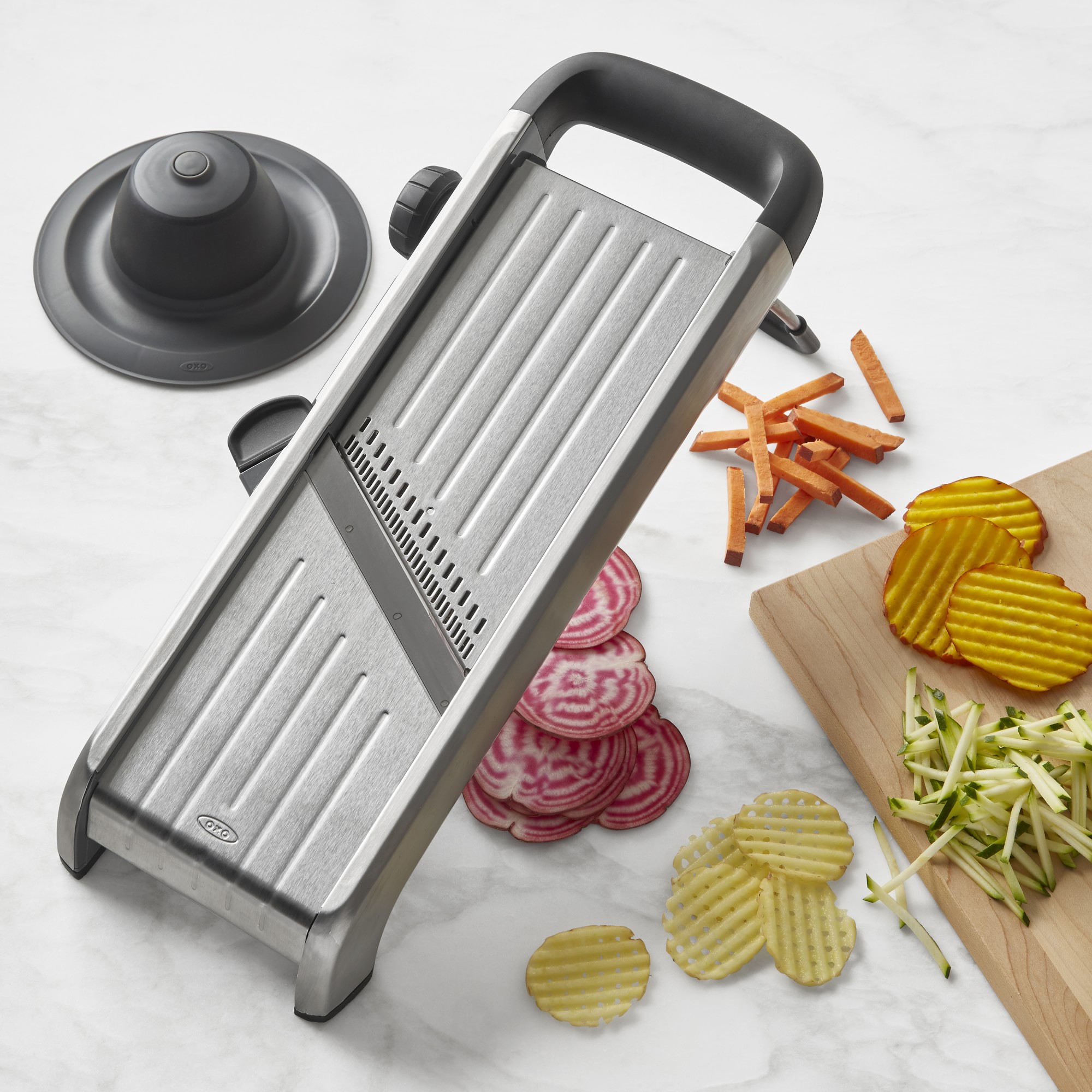 OXO Chef-s Steel Mandoline Slicer With 21 Settings
