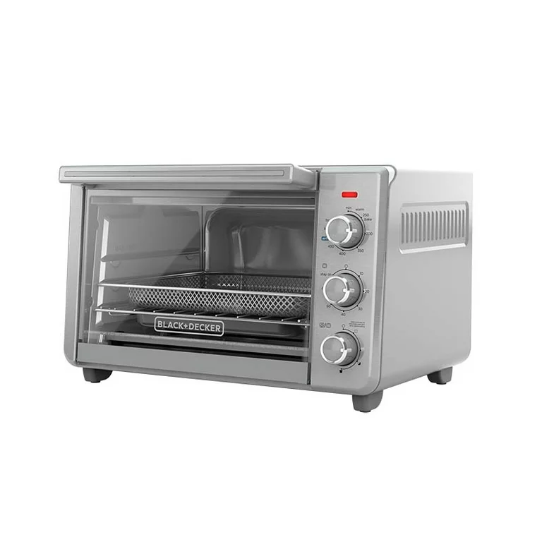 Black + Decker TO3217SS 6-Slice Crisp ‘N Bake Air Fry Toaster Oven