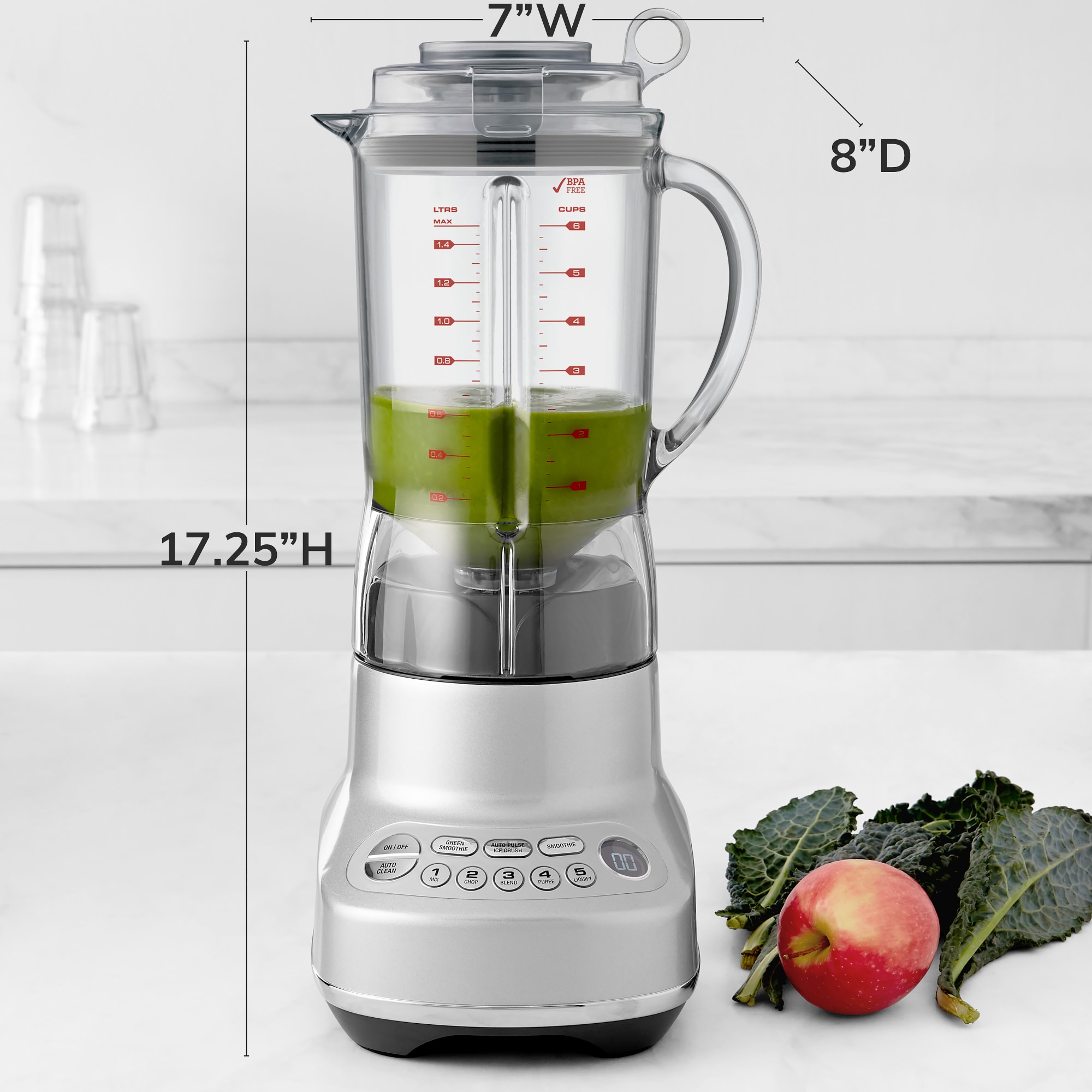 Stainless Steel Fresh & Furious Blender. BBL620