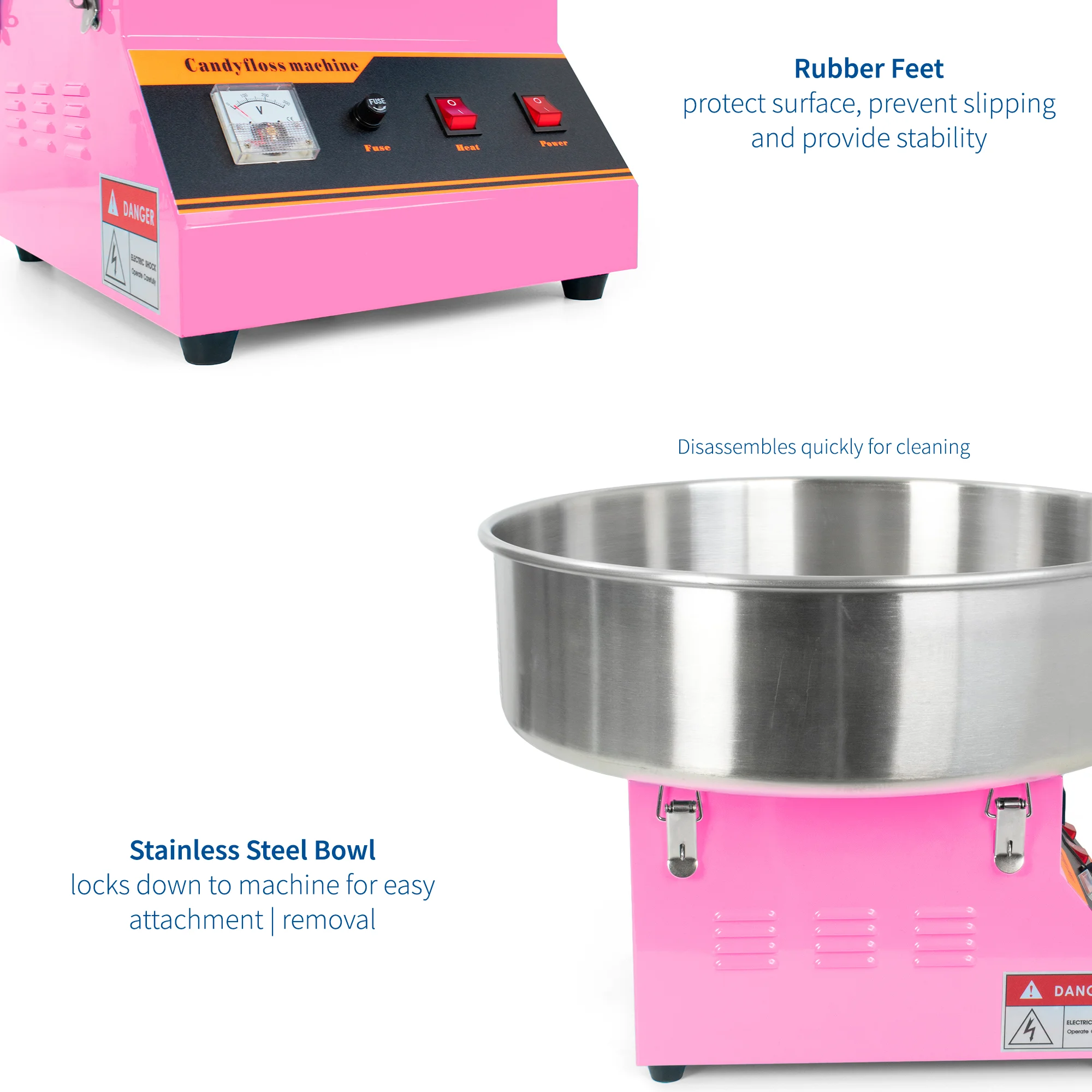Vivo Commercial Cotton Candy Machine