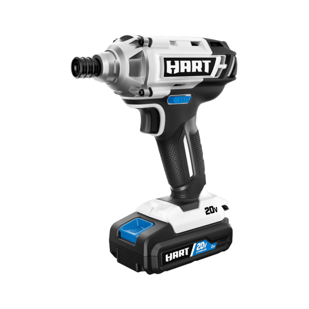 Hart 20-Volt 3 Tool Combo Kit. 2 Hart 20-Volt 2.0Ah Lithium-Ion Batteries