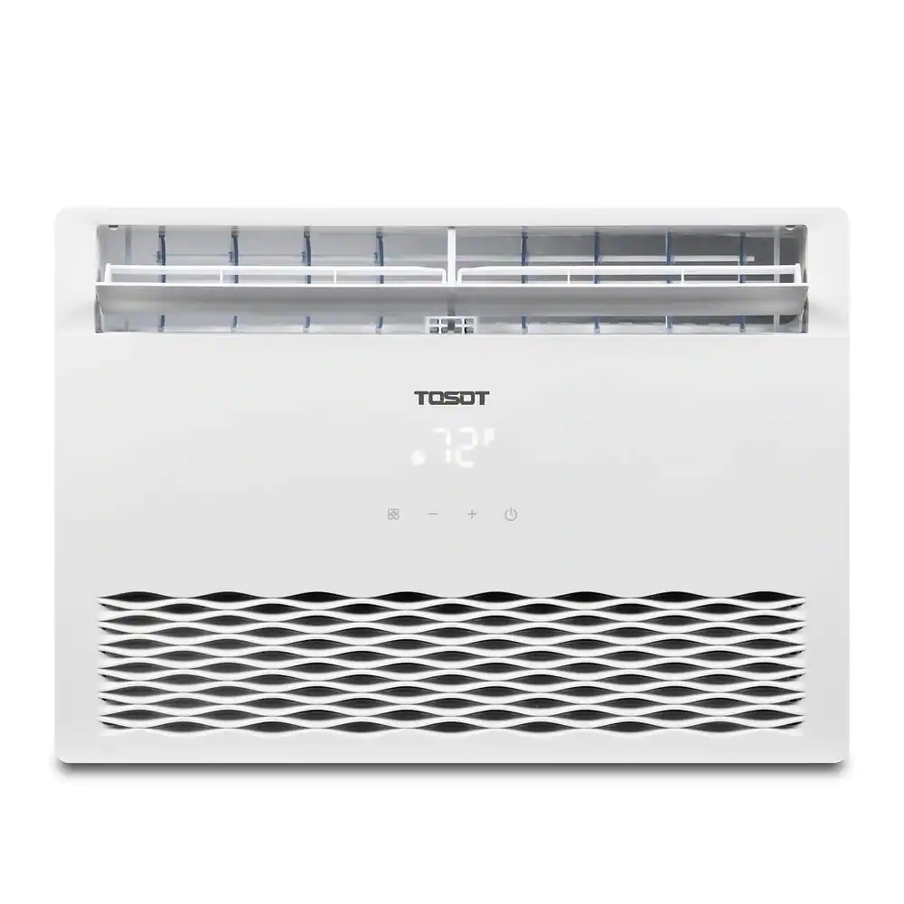 Tosot 8.000 BTU Window Air Conditioner With Temperature-Sensing Remote Energy Star Window AC. TST-WAC-CLT-8K