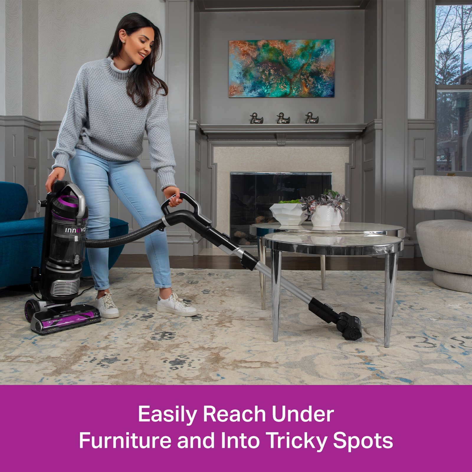 Innova Upright Vacuum with Whirlwind Anti-Tangle Technology. NEU700