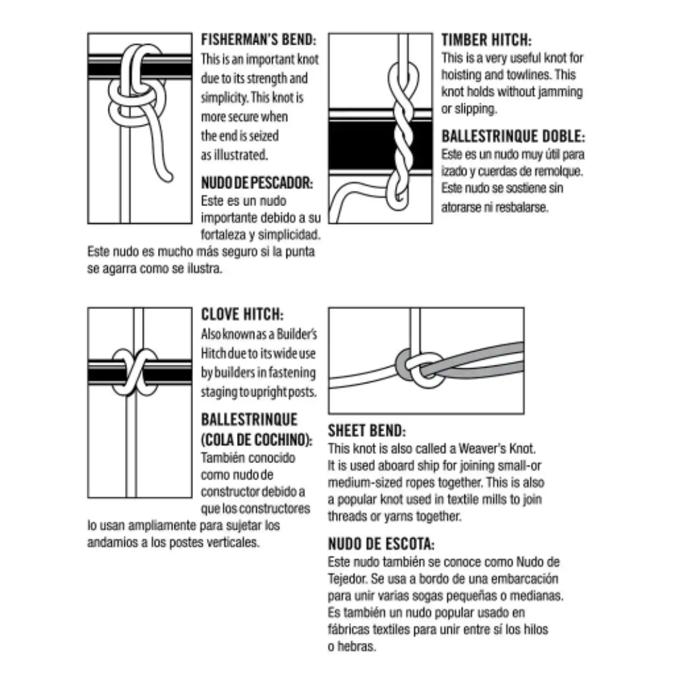 Everbilt 3/8 in. x 600 ft. Polypropylene Solid Braid Rope in Black