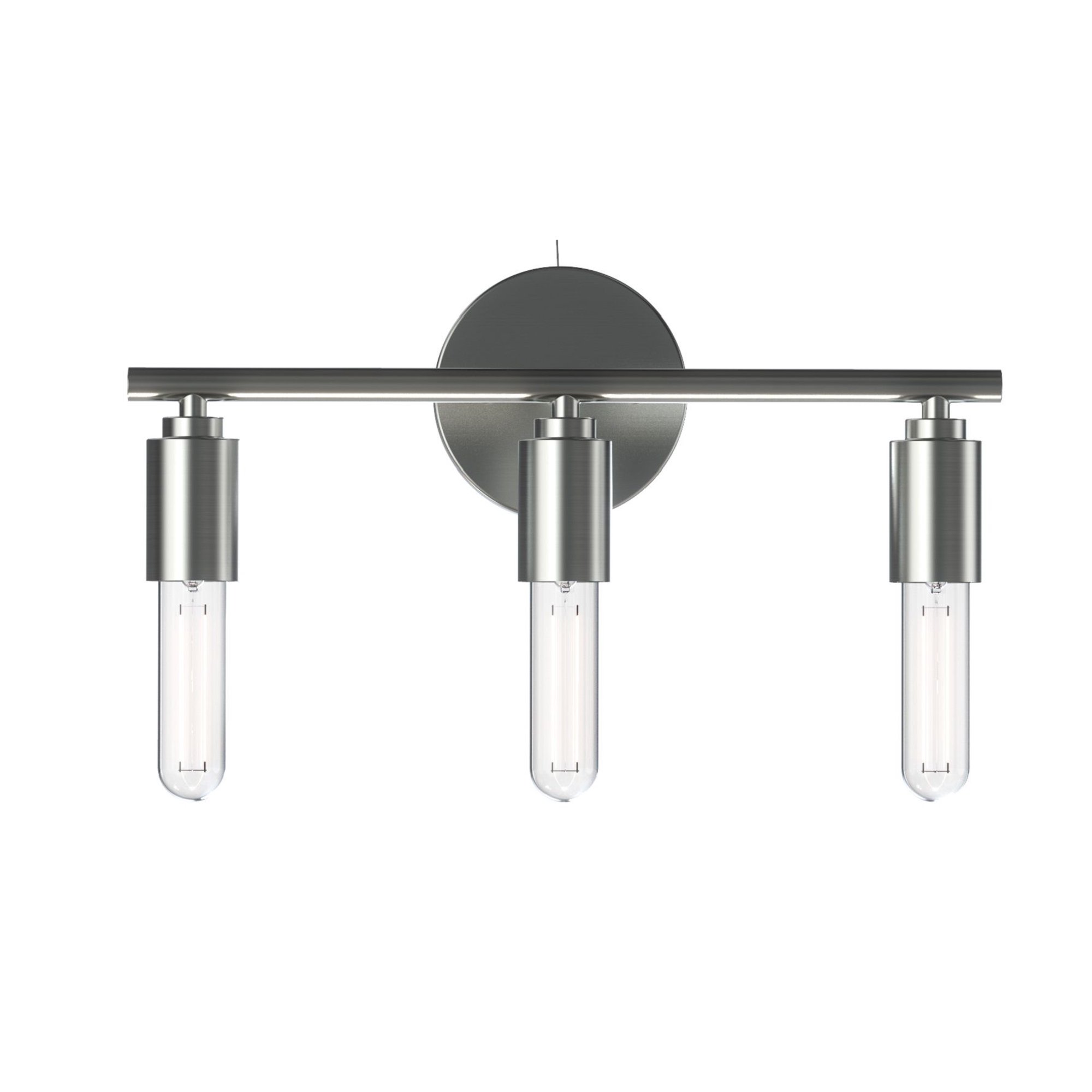 Better Homes & Garden 3 Light Vanity Light. Satin Nickel. 3 T10 40W