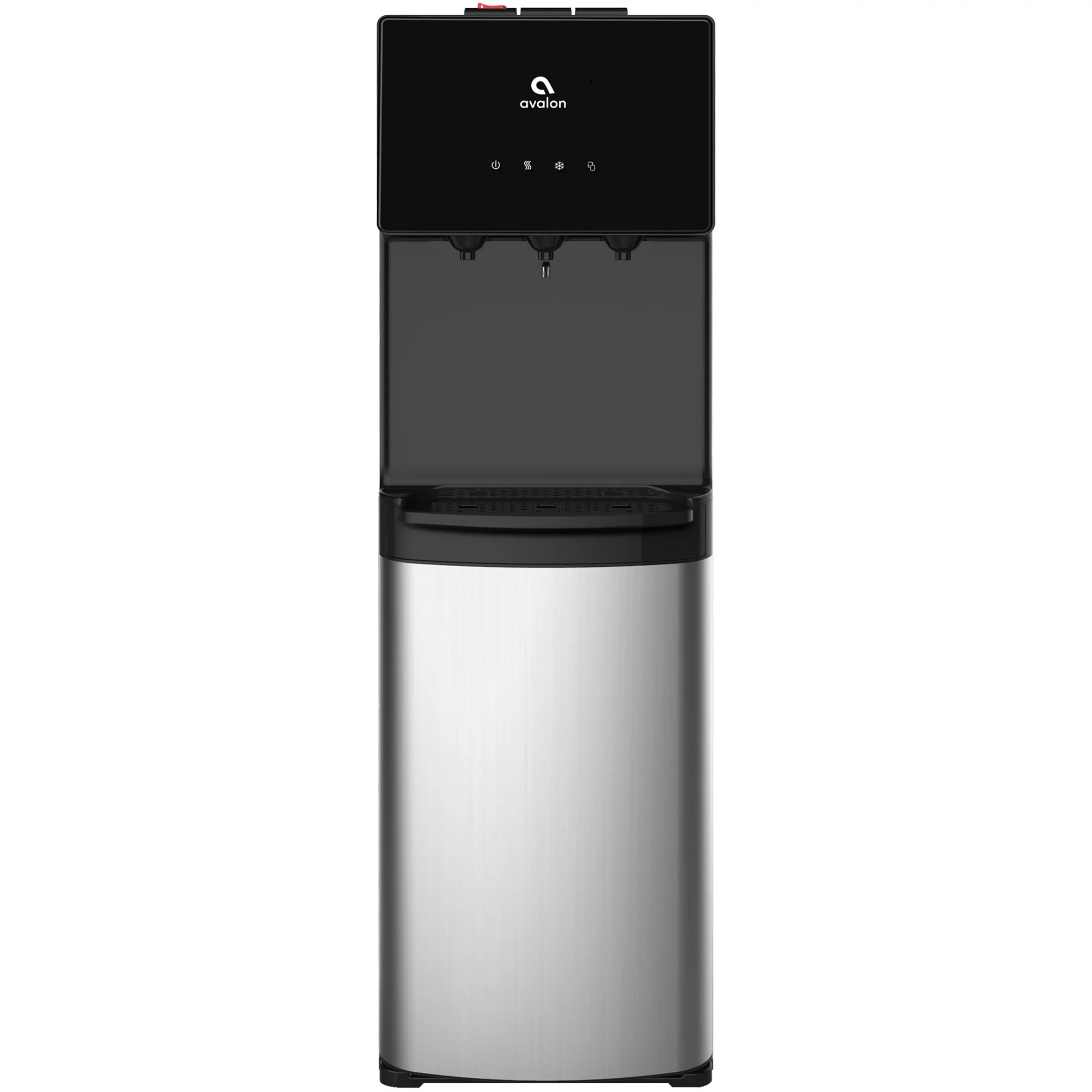 Avalon Bottom Load Water Cooler 3 Temp. Stainless/Black