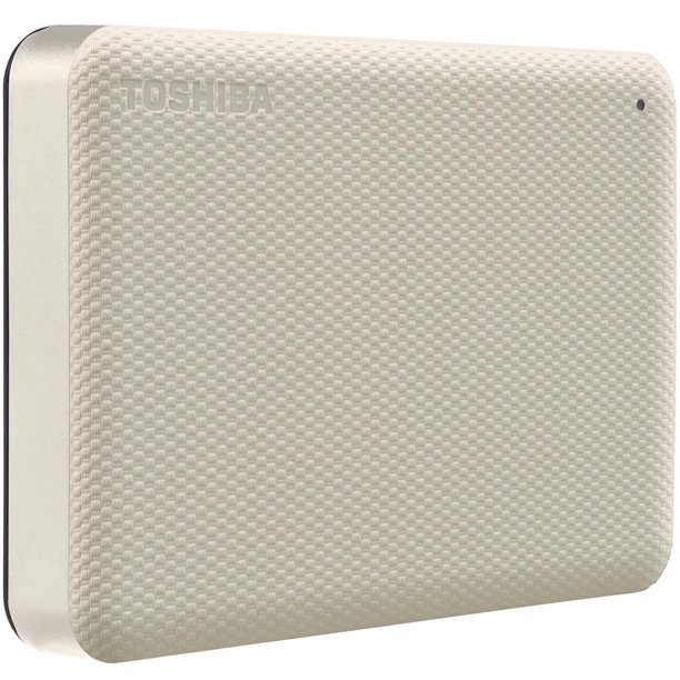 Toshiba Canvio Advance Portable Hard Drive 2TB White