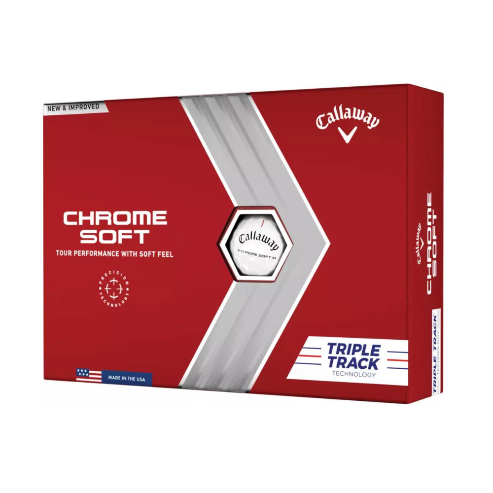 Callaway 2022 Chrome Soft Triple Track Golf Balls
