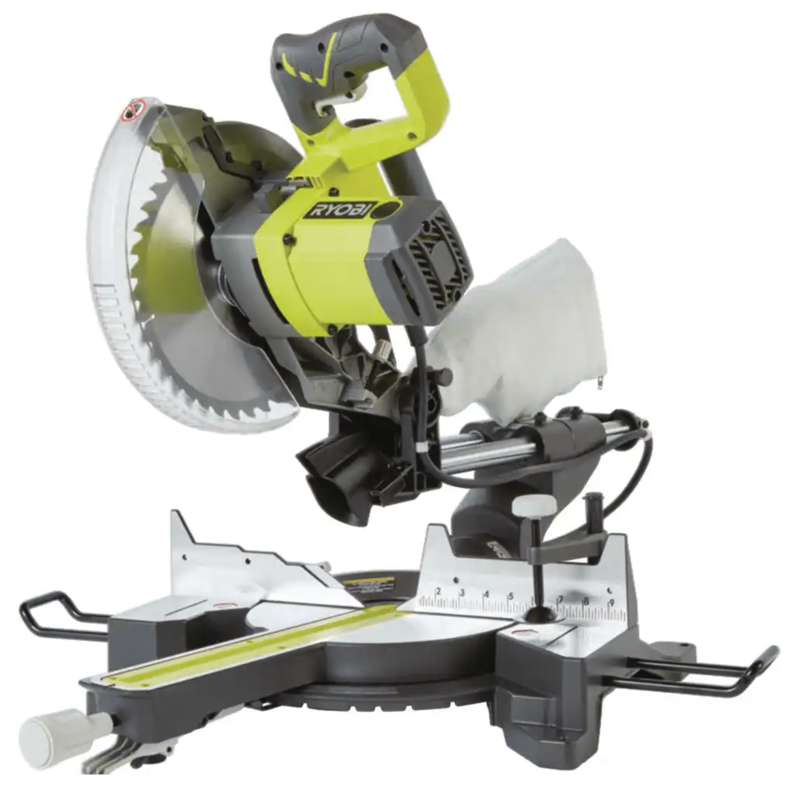 Ryobi 15 Amp 10 in. Sliding Compound Miter Saw and Universal Miter Saw Quickstand (TSS103-A18MS01G)