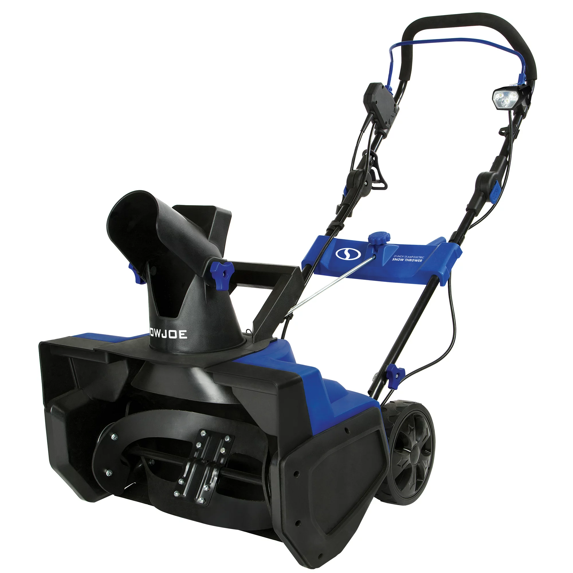 Electric Single-Stage Walk-Behind Snow Blower. 21-inch. 15-amp
