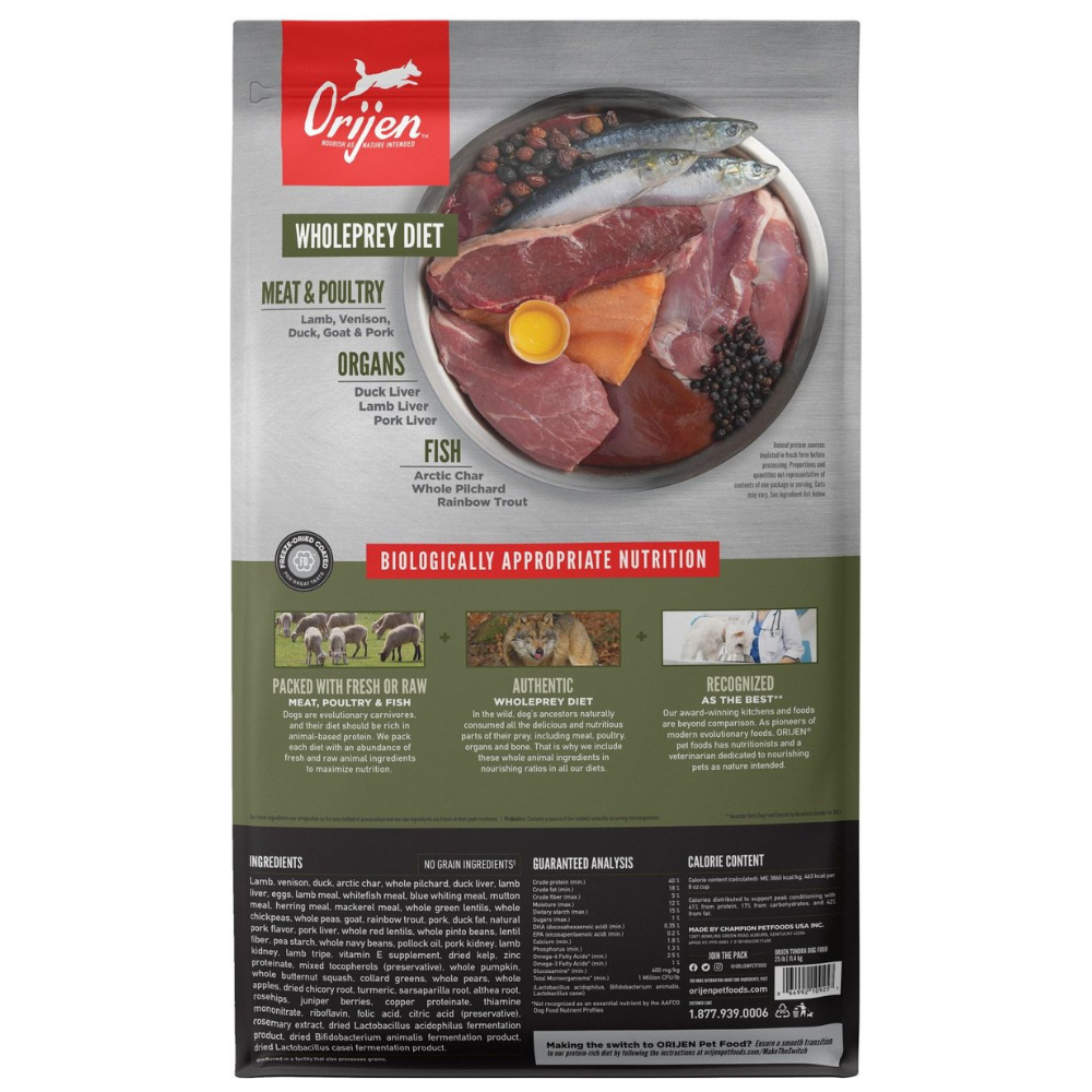 Orijen Tundra Grain-Free Dry Dog Food