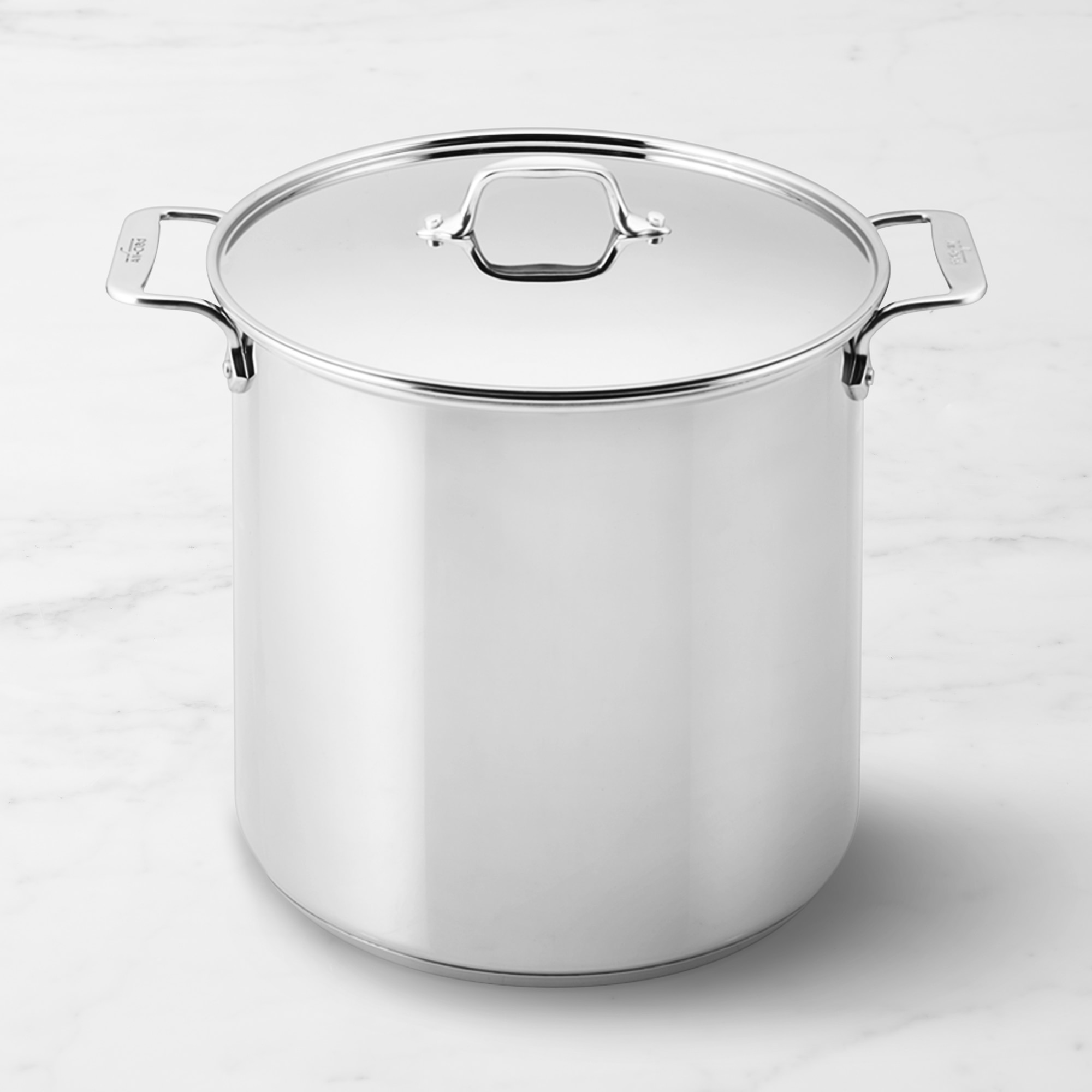 All-Clad Stainless-Steel Gourmet Accessories Stock Pot. 16-Qt.