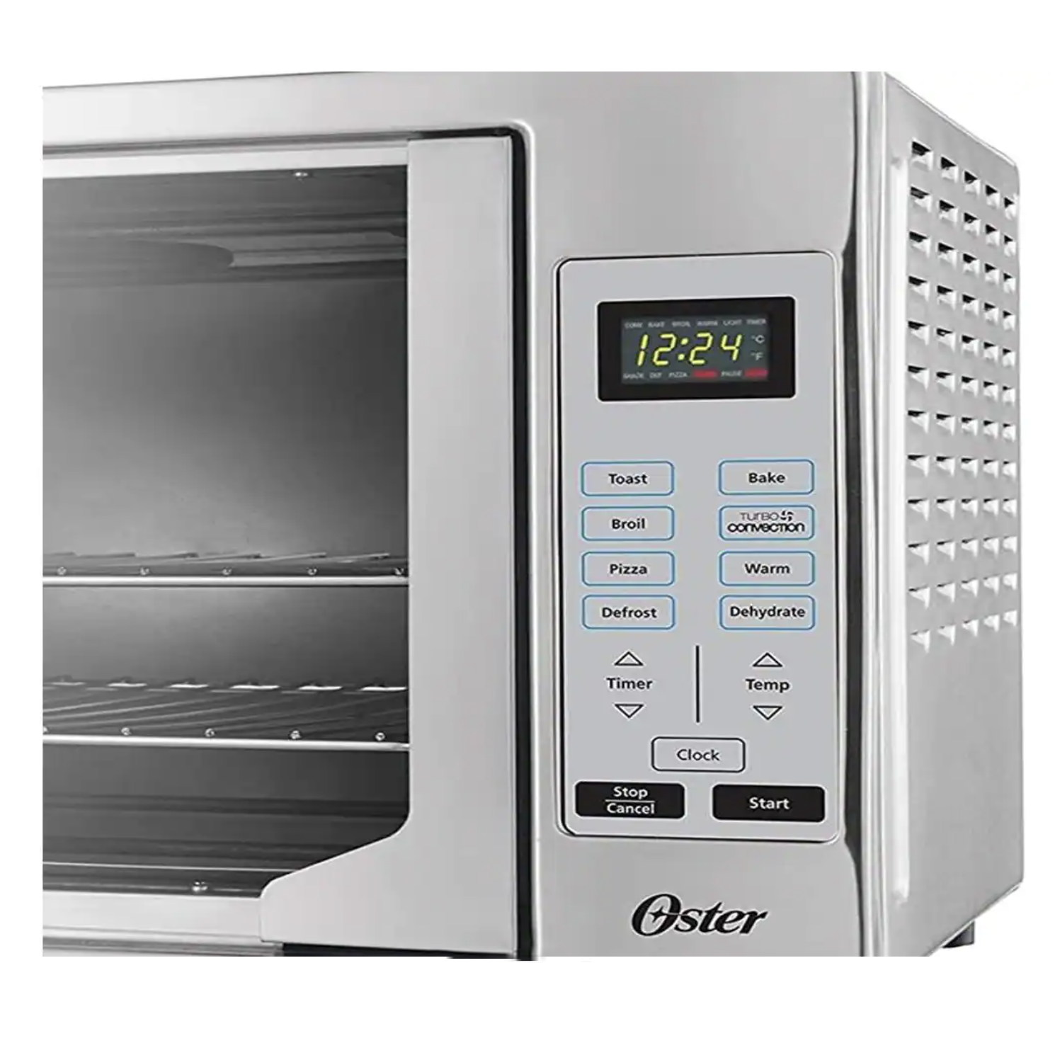Oster TSSTTVFDDG Silver Countertop Digital French Door Convection Oven