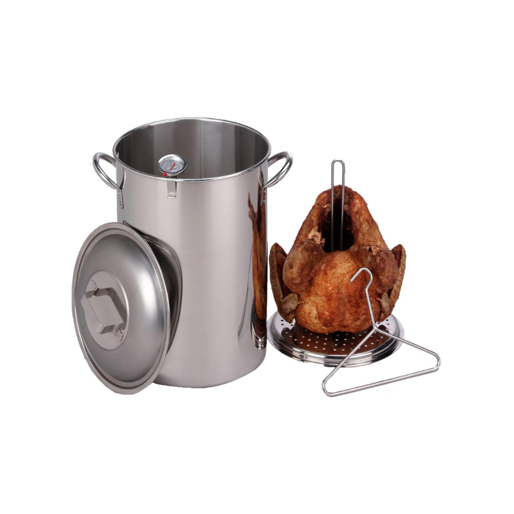 King Kooker 30 Quart Stainless Steel Turkey Pot Package