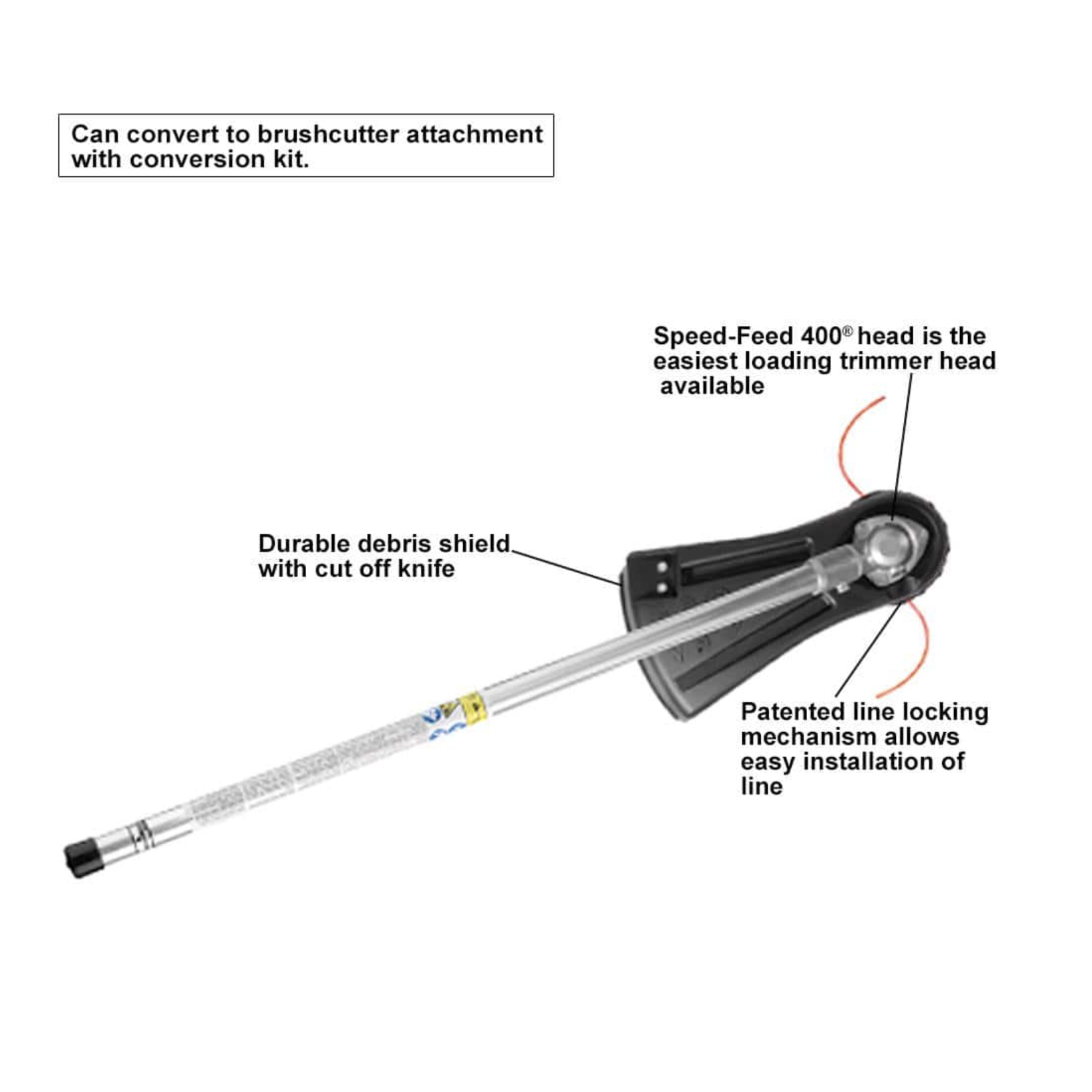 Echo PAS Speed-Feed Trimmer Attachment