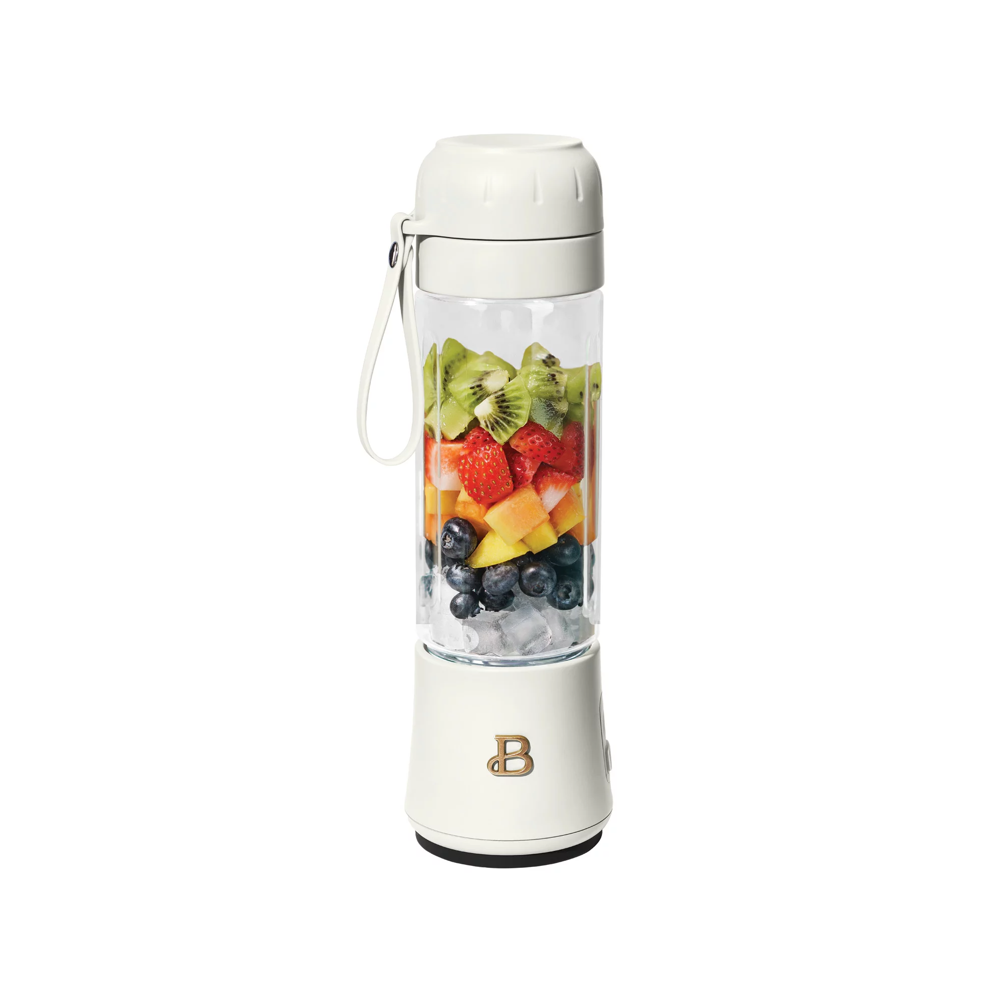 Beautiful Portable Blender by Drew Barrymore. 18.5 oz. White Icing