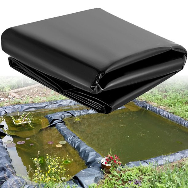 Vevor LLDPE Pond Liner 20×25 ft. Pond Liner 20 Mil. Fish Pond Liners