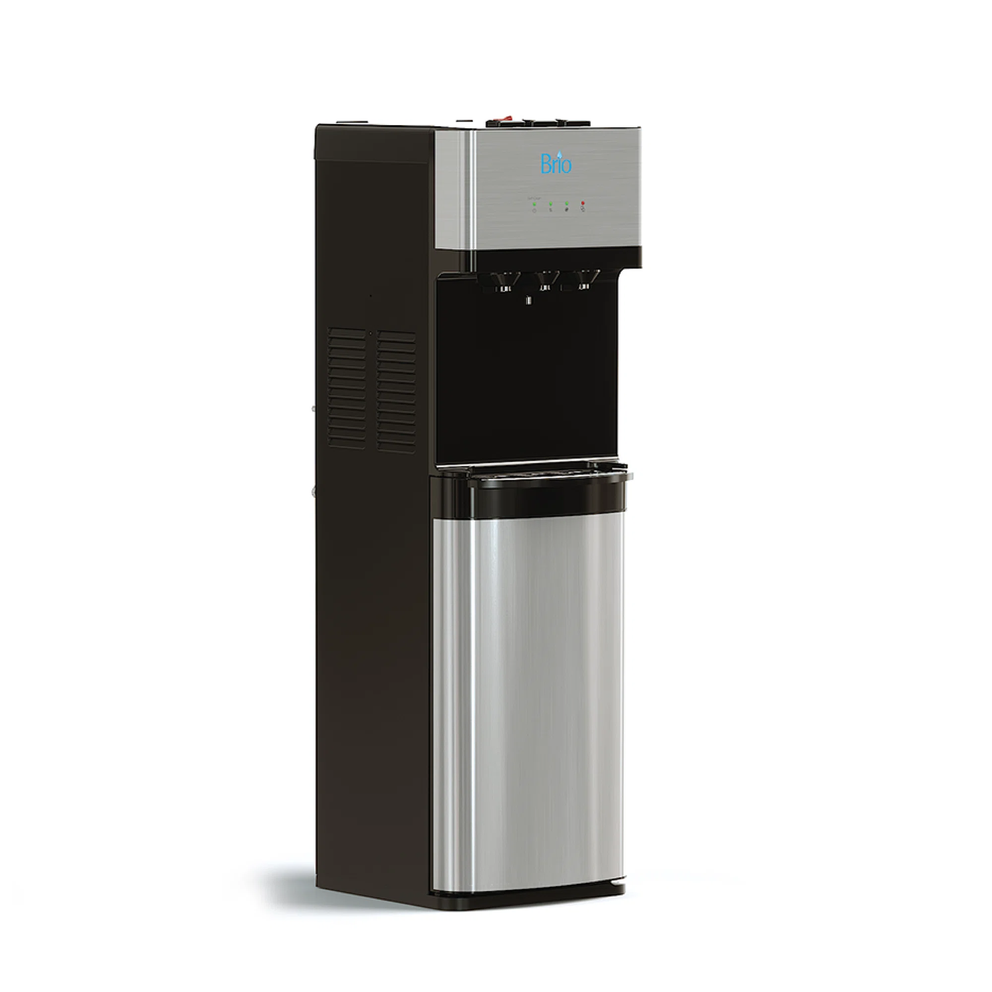Brio Stainless Steel Freestanding Bottleless Electric Filtered Water Cooler. CLPOU520UVF4