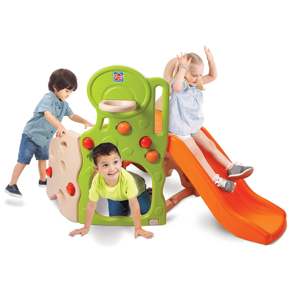 Grow-n Up Lil Adventurers Climb & Play Slide