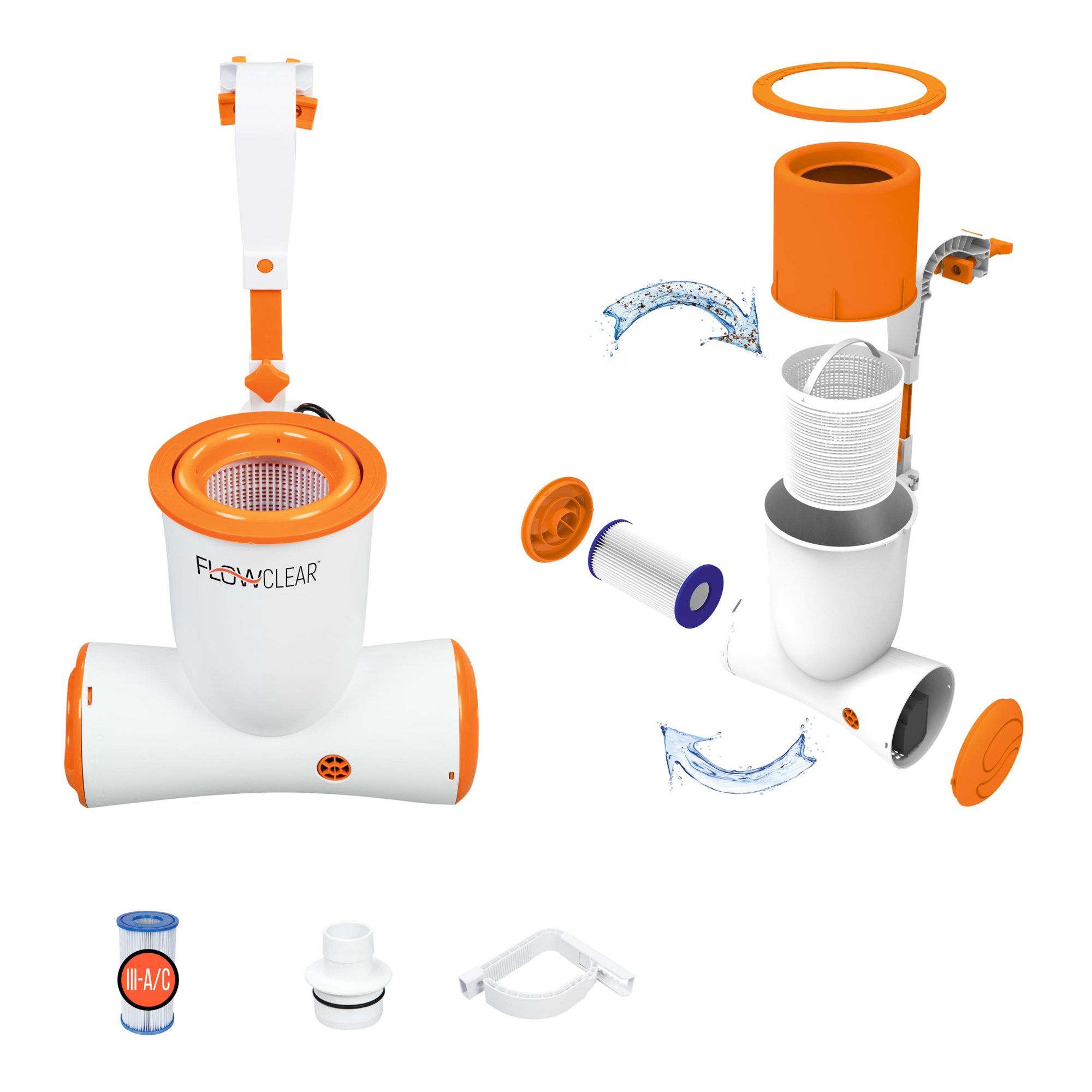 Flowclear 680 Gallon Skimatic Filter Pump. 58463E