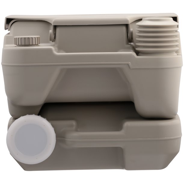 Camco 2.6-Gallon Portable Travel Toilet-Designed for Camping. RV. Boating and Other Recreational Activities