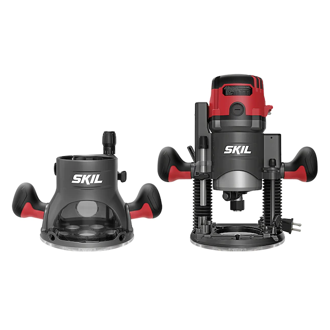 Skil 1/4-in And 1/2-in 14-Amp 2.5-HP Variable Speed Combo Fixed/Plunge Corded Router And (Tool Only)
