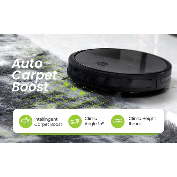 Kyvol Robot Vacuum Cleaner Cybovac E20. 2000Pa Wi-Fi/Alexa/App. Automatic Self-Charging Robotic Vacuum