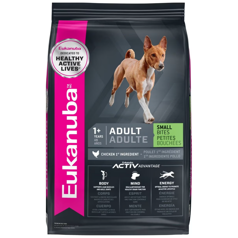 Eukanuba Adult Small Bites Dry Dog Food. New 30-lb bag