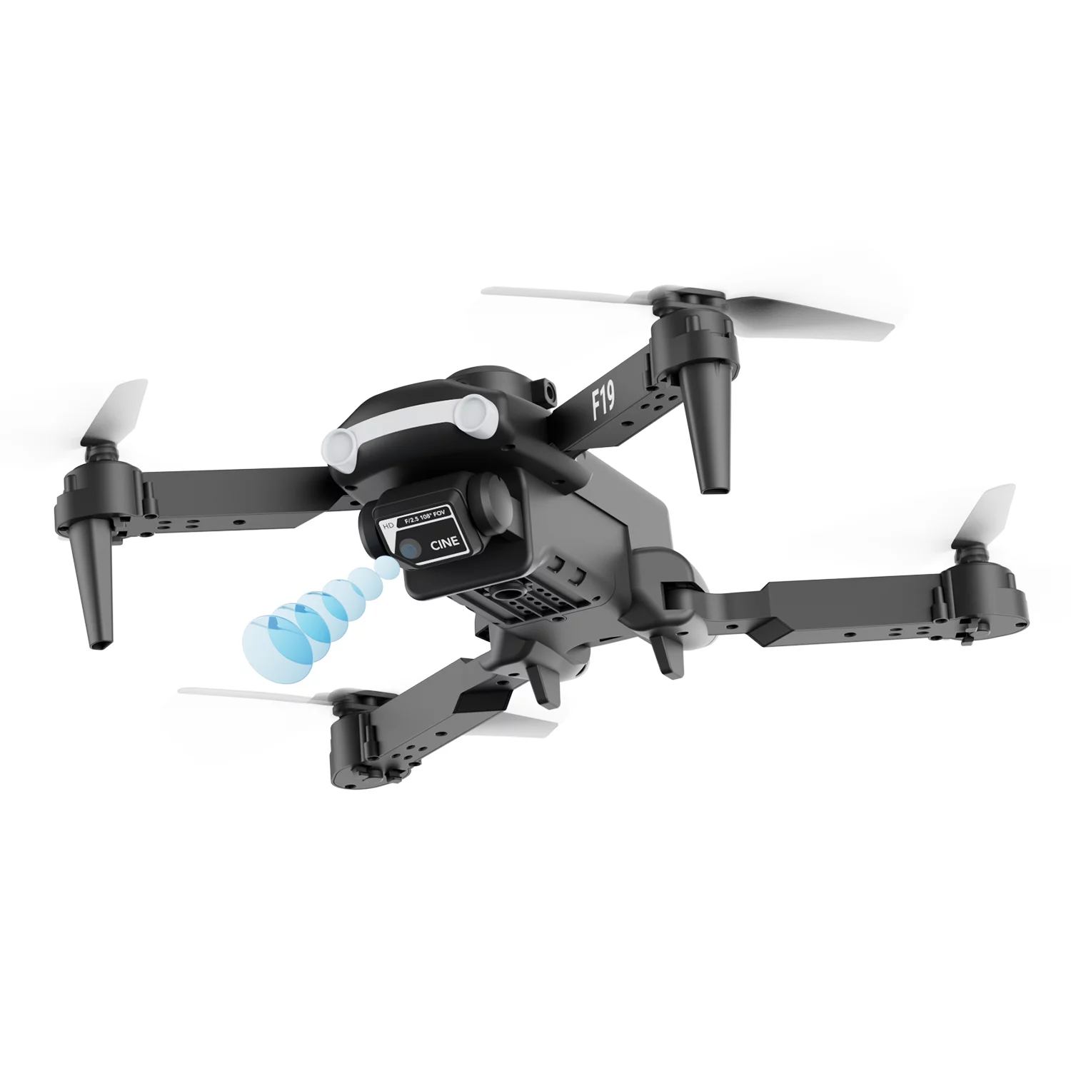 Contixo F19 Drone with 1080P Camera. RC Quadcopter with Four-Way Obstacle Avoidance. 20 Mins Long Flight