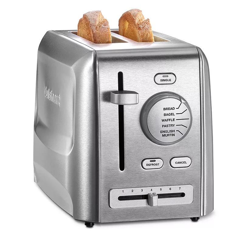 2-Slice Custom Select Toaster. Stainless steel