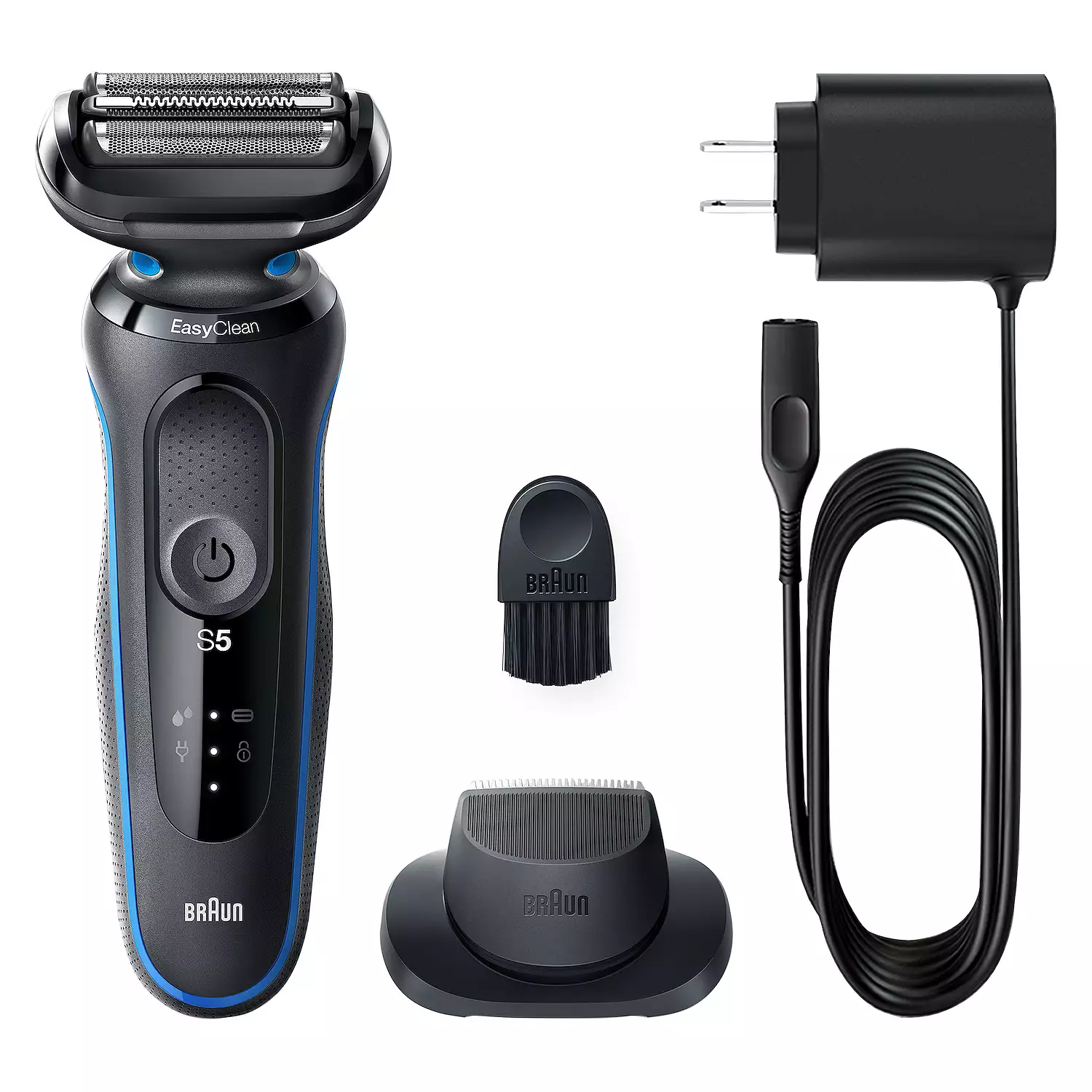 Braun Series 5 Electric Razor For Men With Precision Trimmer