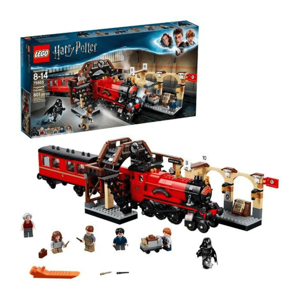 Lego Harry Potter Hogwarts Express 75955 Toy Model Train Building Set. 801 Pieces