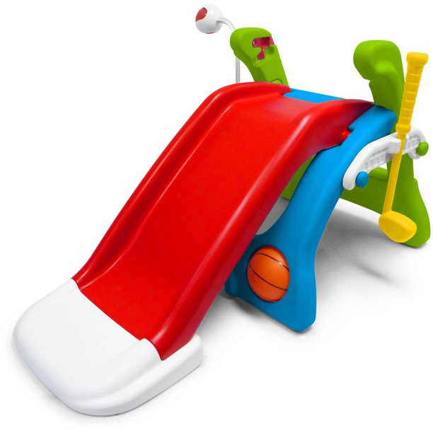 Grow ‘n Up Quick Flip 6 in 1 Toddler Slide and Sport Activity Center