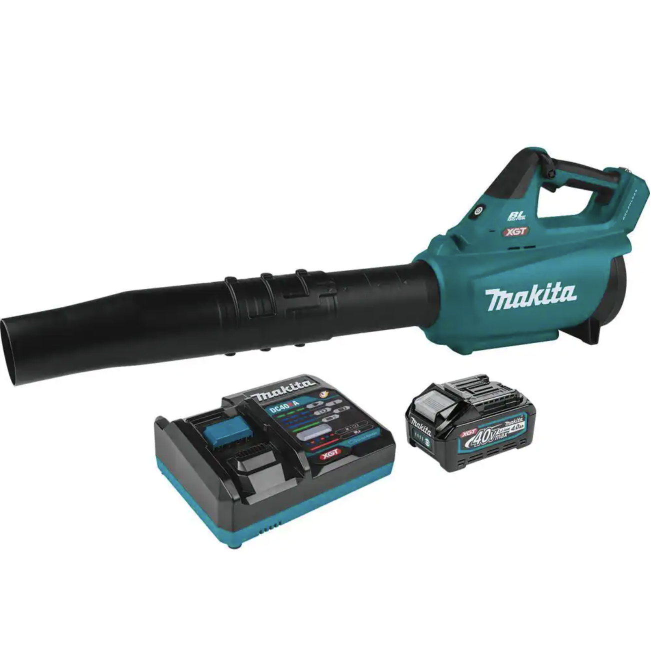 Makita 40-Volt max XGT Brushless Cordless Blower Kit (4.0Ah) (GBU01M1)