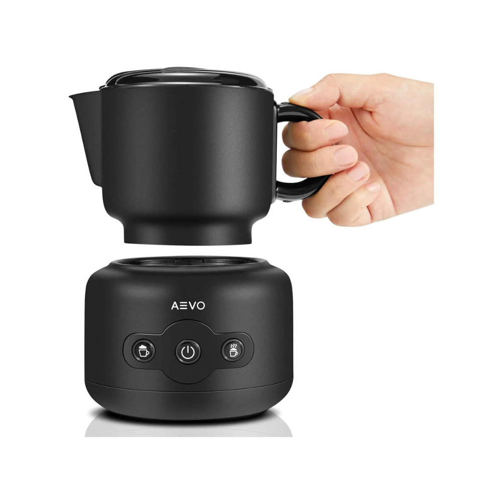 Aevo Electric Milk Frother Machine Automatic Milk Warmer & Foam Maker for Lattes. Cappuccinos. and Hot Chocolate