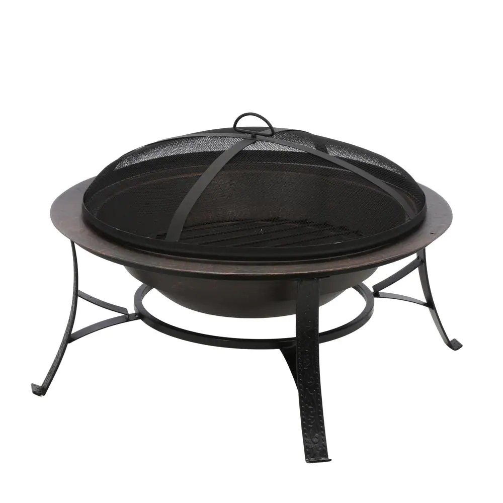 Gilbert & Bennett Cast Iron Copper Fire Pit