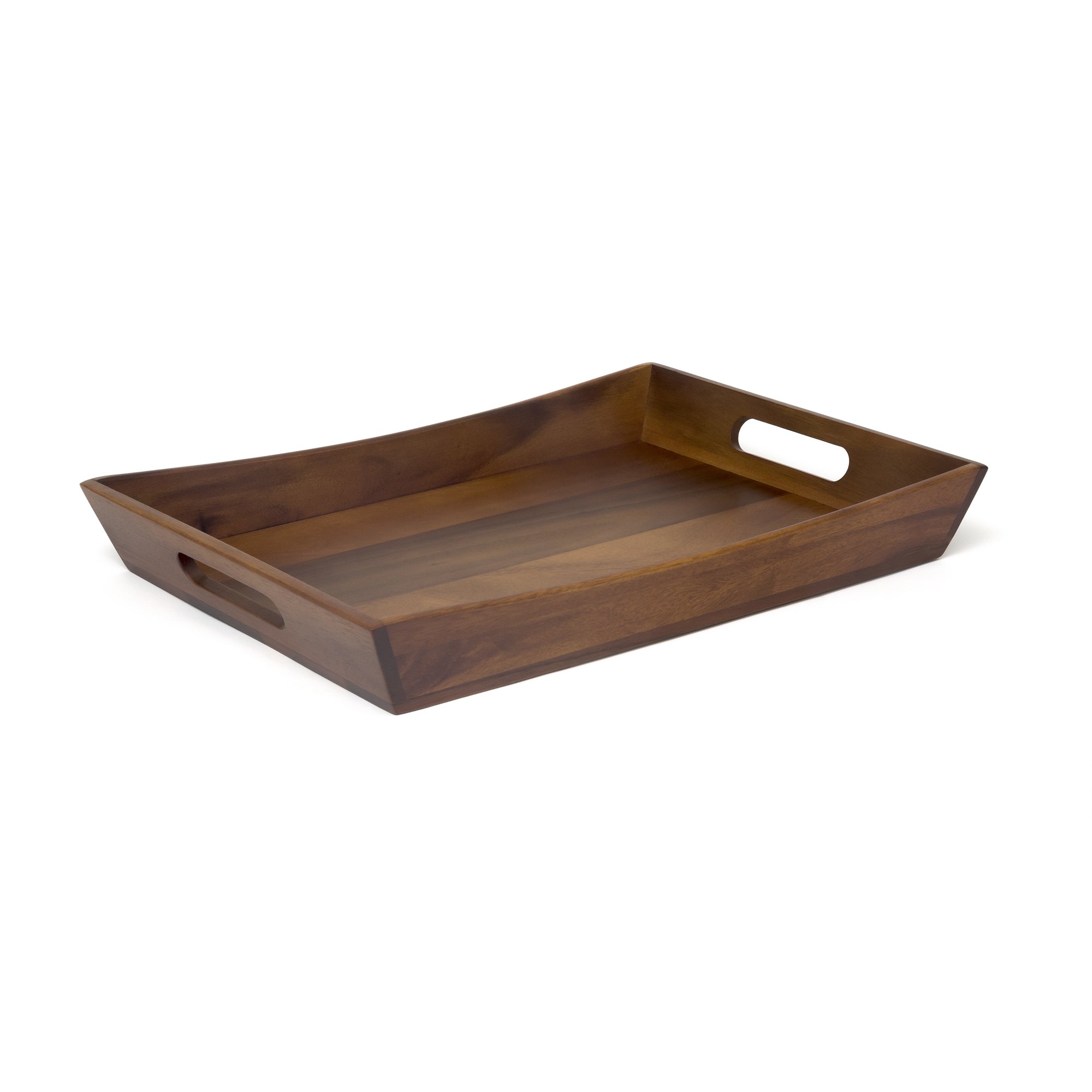 Lipper International Acacia Curved Serving Tray