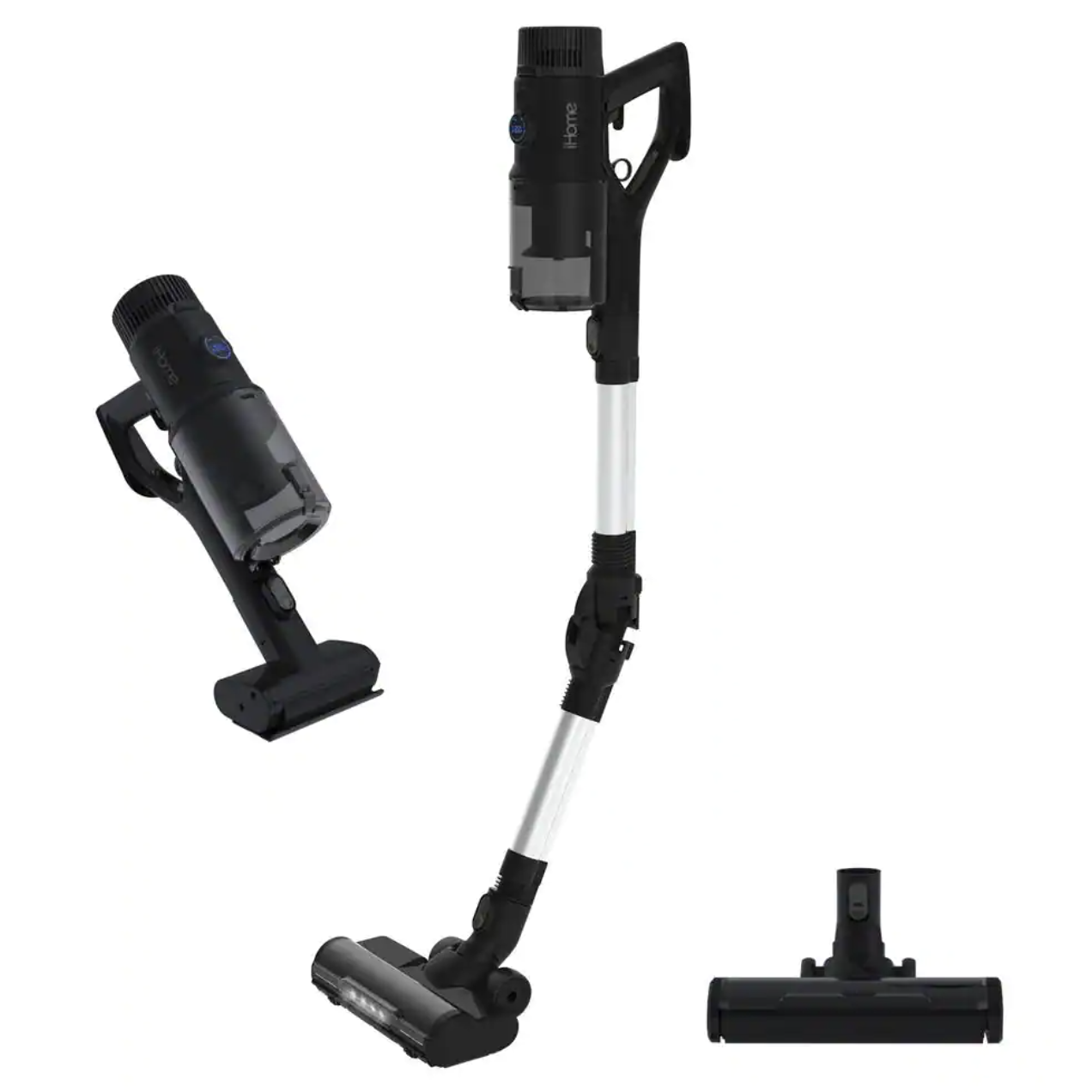 iHome V3 StickVac Cordless Bagless Flexible Lightweight Stick Handheld Vacuum