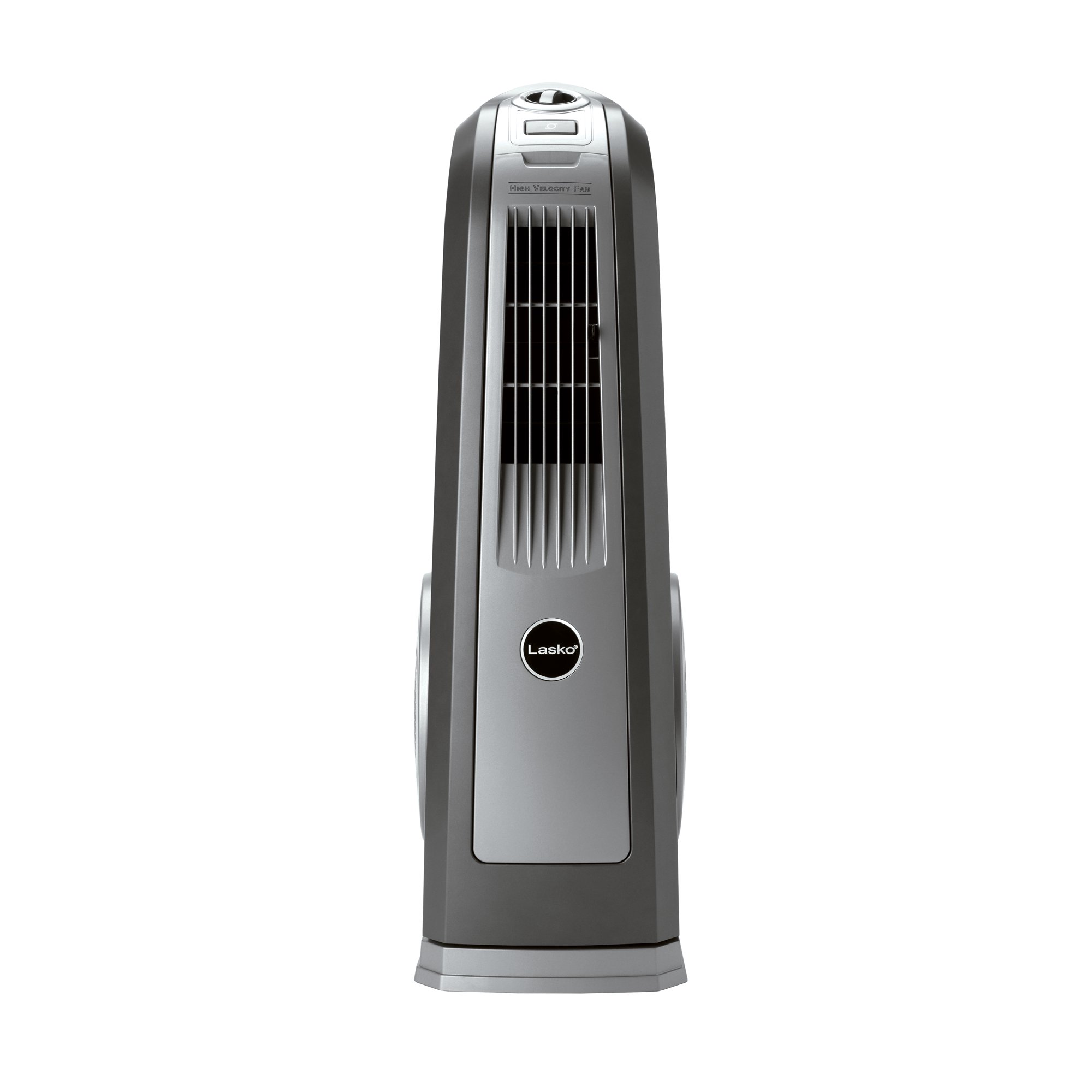 Lasko 30″ Space-Saving Oscillating High Velocity Blower Tower Fan with 3-Powerhouse Speeds. Gray
