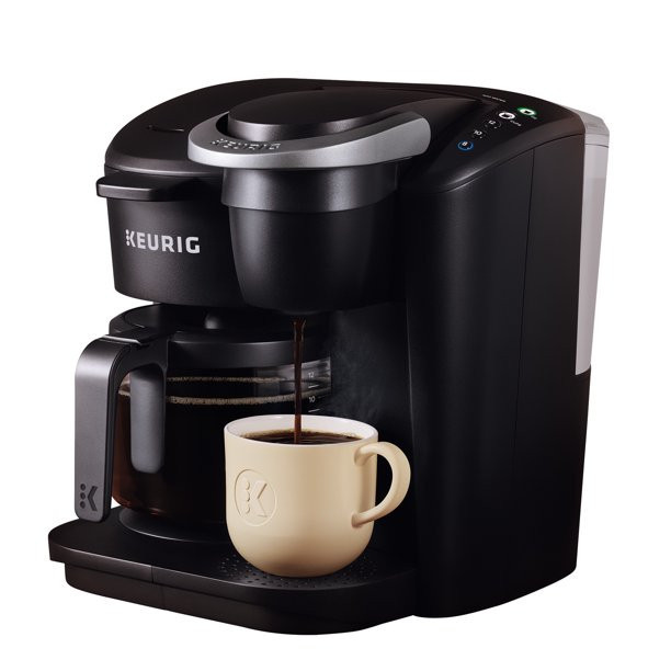 Keurig K-Duo Essentials Single Serve K-Cup Pod & Carafe Coffee Maker. Black