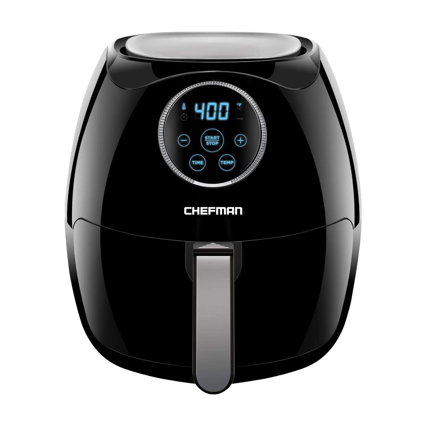 Chefman Digital 6.5 Liter Rapid Temperature Controlling Air Fryer with Flat Basket