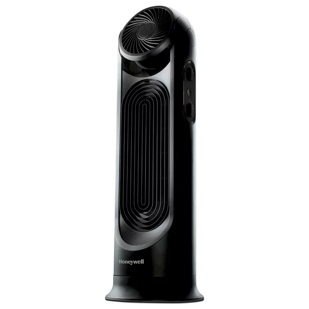 Honeywell 2-in-1 Turbo Force Whole Room Electric Tower Fan. HYF500. Black