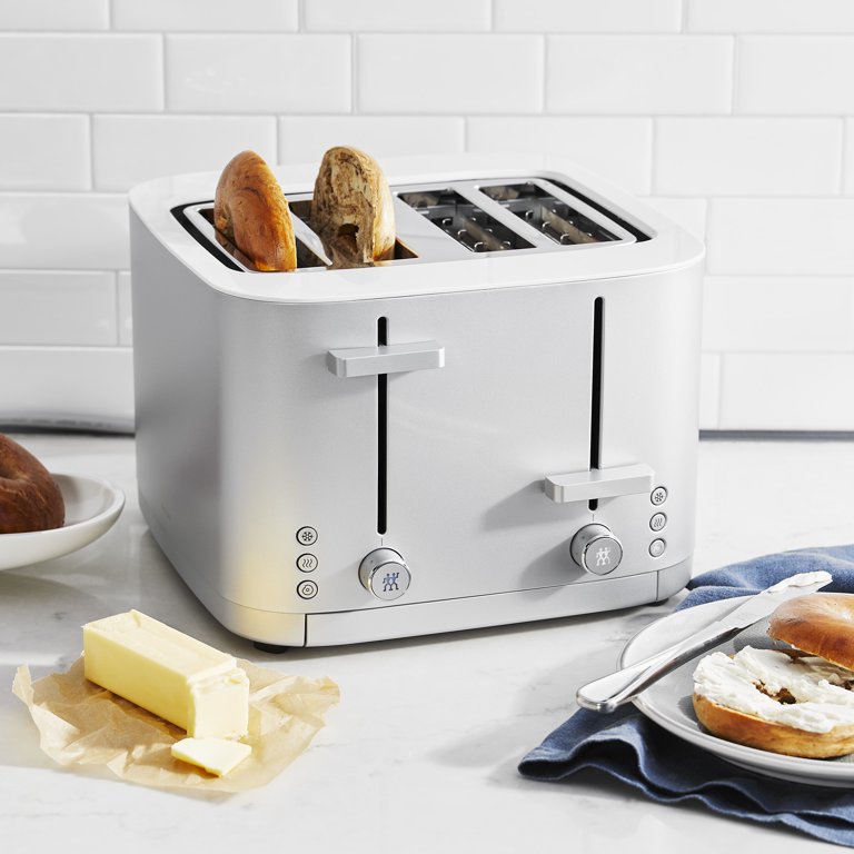 Zwilling Enfinigy 4-Slice Toaster. Gray