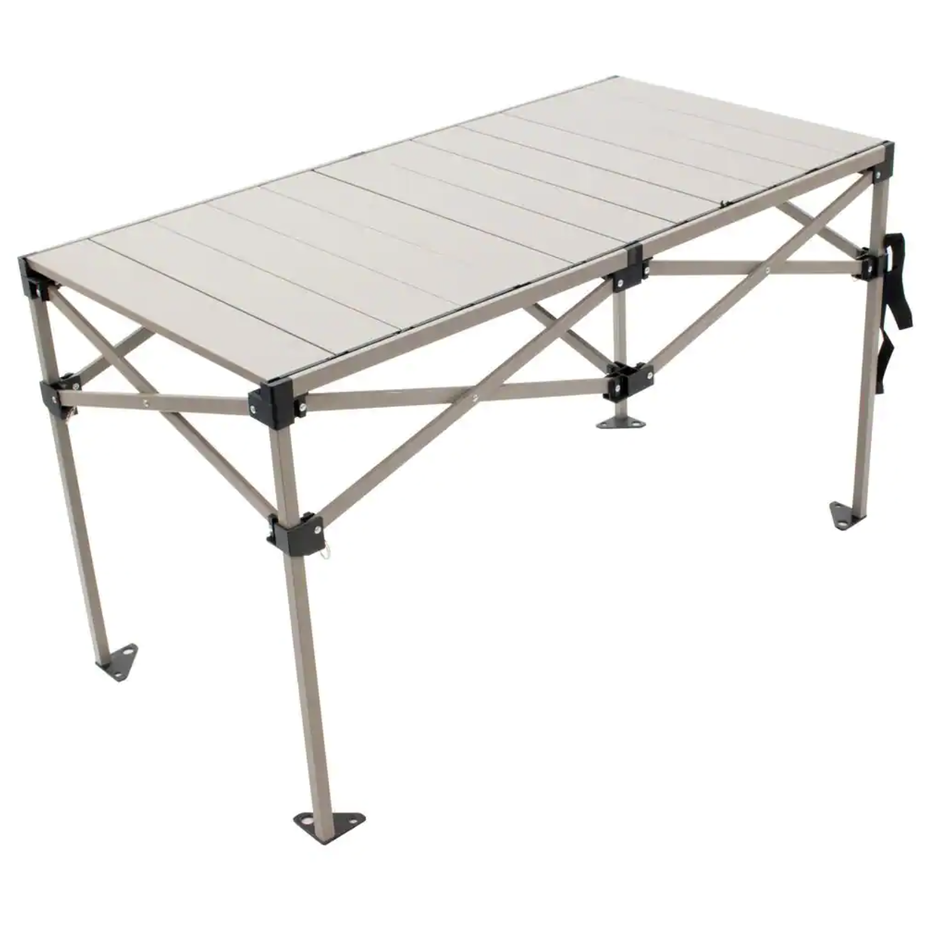 Rio 25 in. x 48 in. Aluminum Camp Table