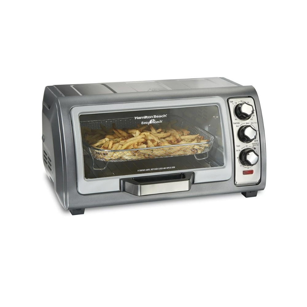 Hamilton Beach Sure Crisp Air Fryer Toaster Oven. 6 Slice. Stainless Steel. 31523