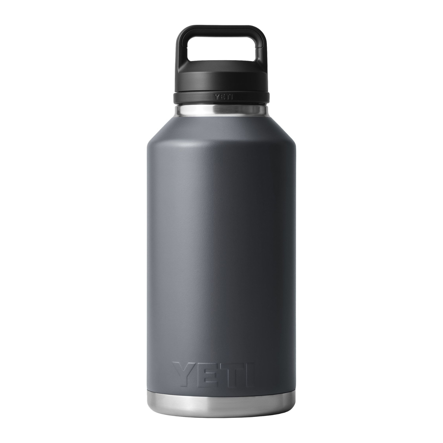 Yeti Rambler 64 oz. Bottle with Chug Cap. New Charcoal