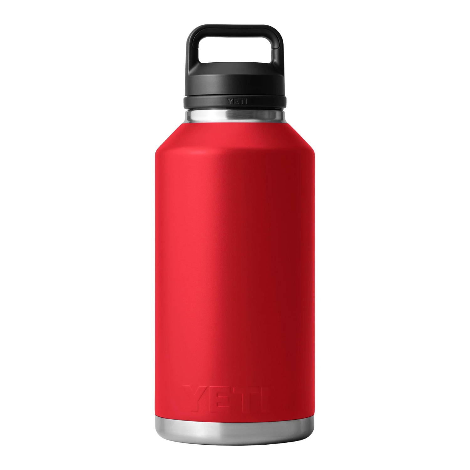 Yeti Rambler 64 oz. Bottle with Chug Cap. Rescue Red